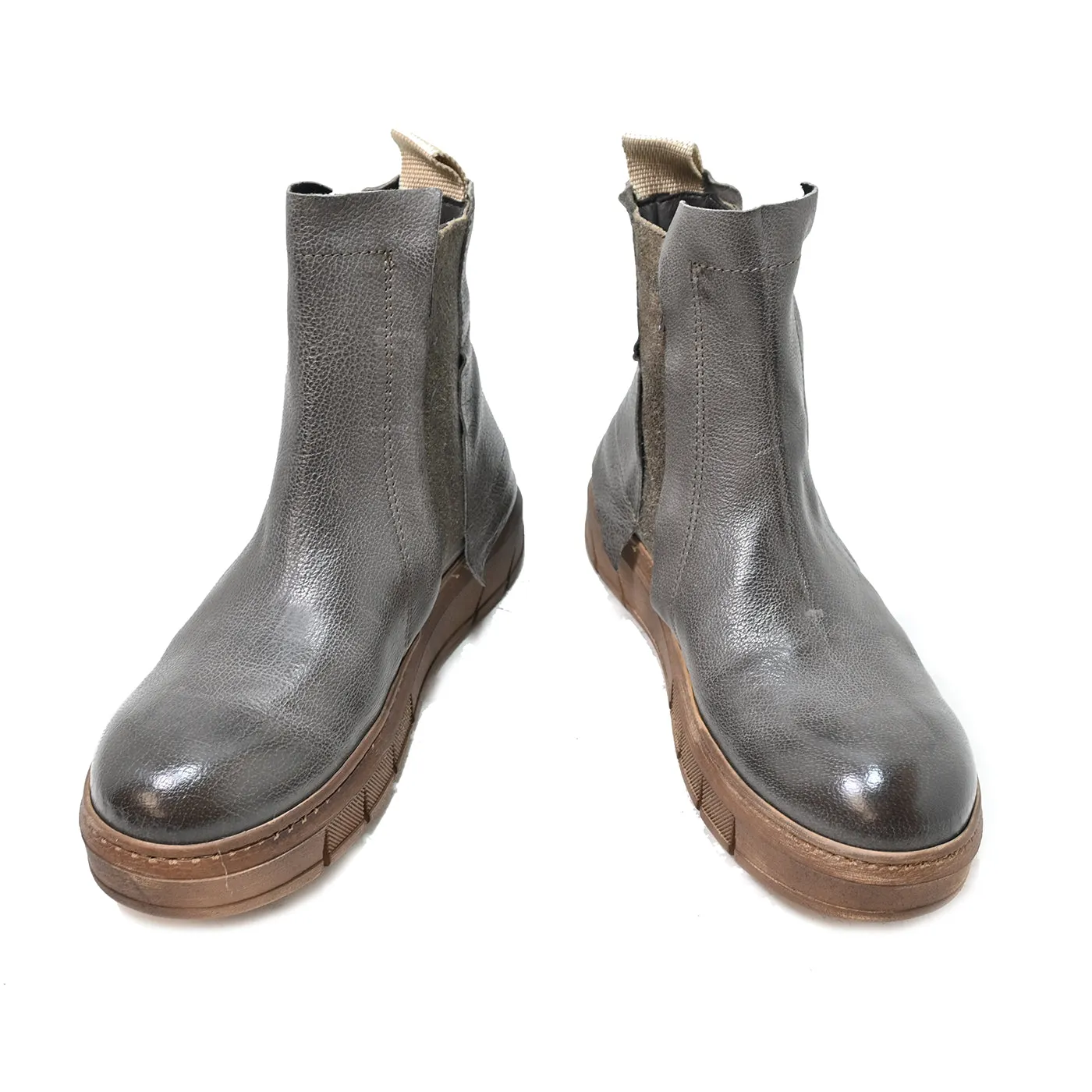 PEPPER01 - ankle boots leather MUD