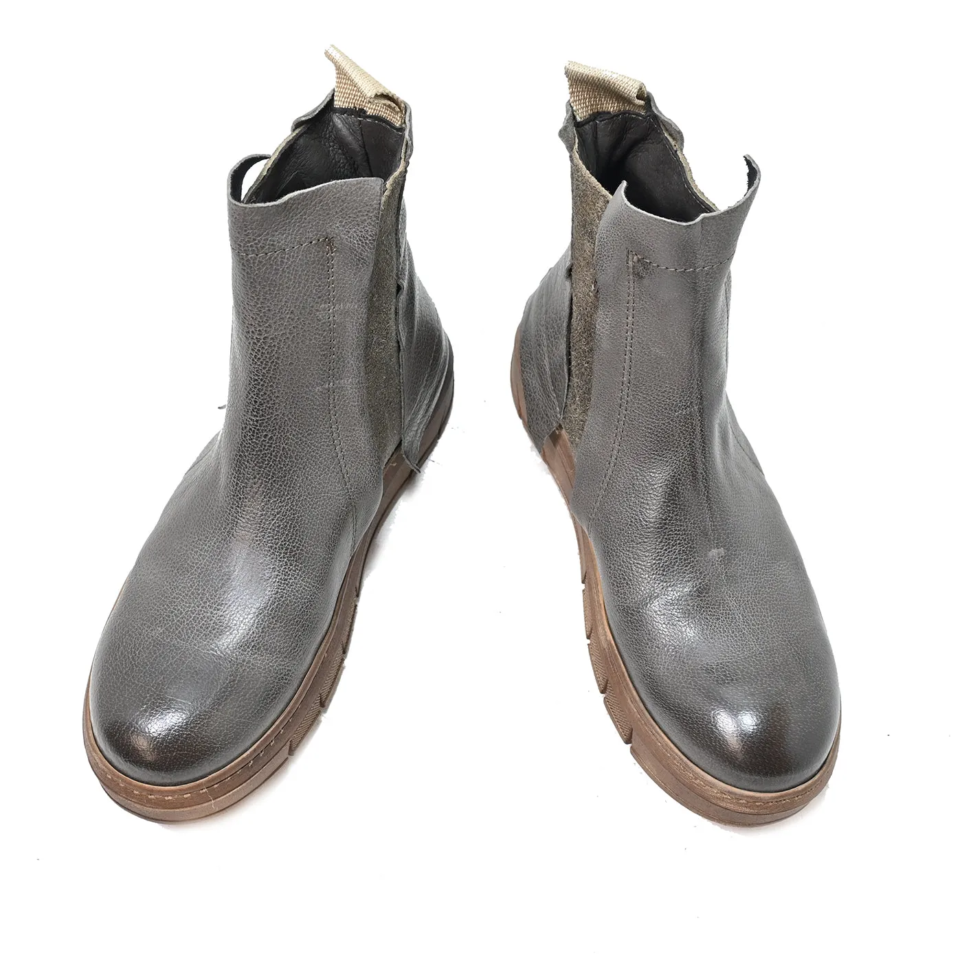 PEPPER01 - ankle boots leather MUD