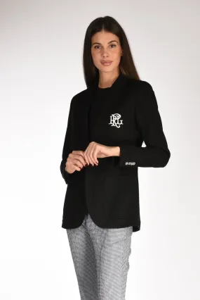 Polo Ralph Lauren Blazer Jaquard Nero Donna