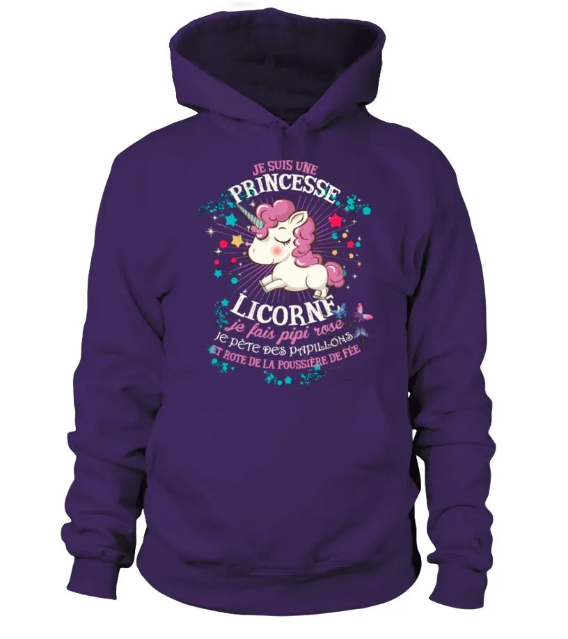 Princesse Licorne Tshirt Cadeau Femme CTS24032201