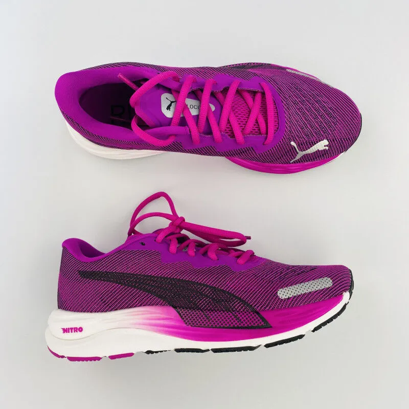 Puma Velocity Nitro 2 Wns - Second Hand Running shoes - Women's - Purple - 38.5 | Hardloop