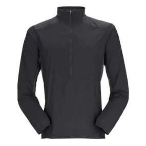 Rab  Men's Windveil Pull-On Running Windshell Ebony/Graphene