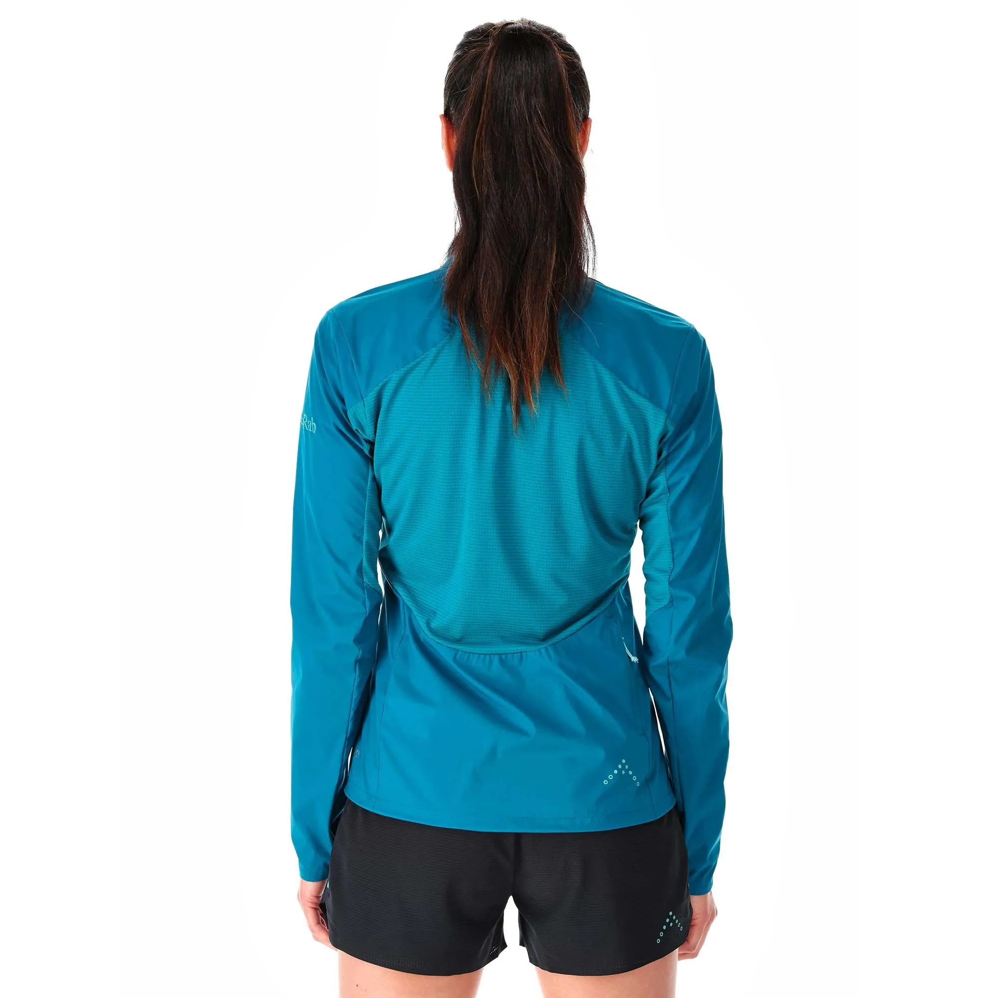 Rab  Women's Windveil Pull-On Running Windshell Ultramarine