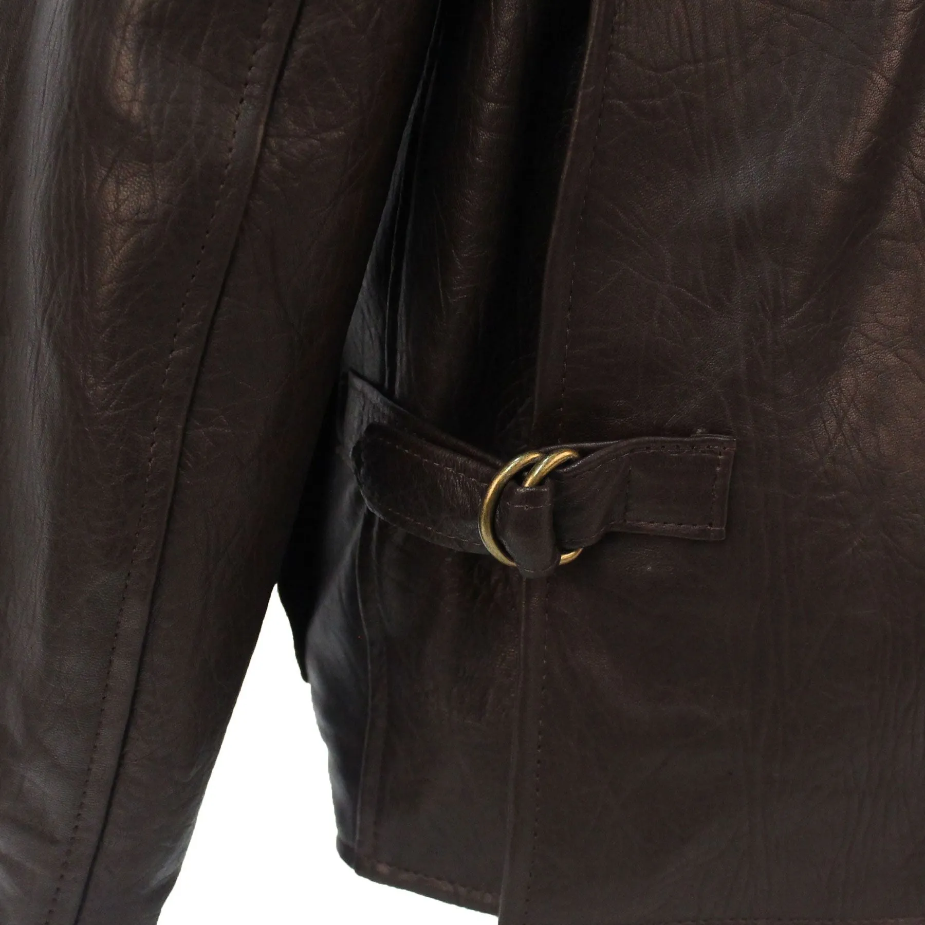 Raiders of Lost Ark Jacket in Washed Lambskin