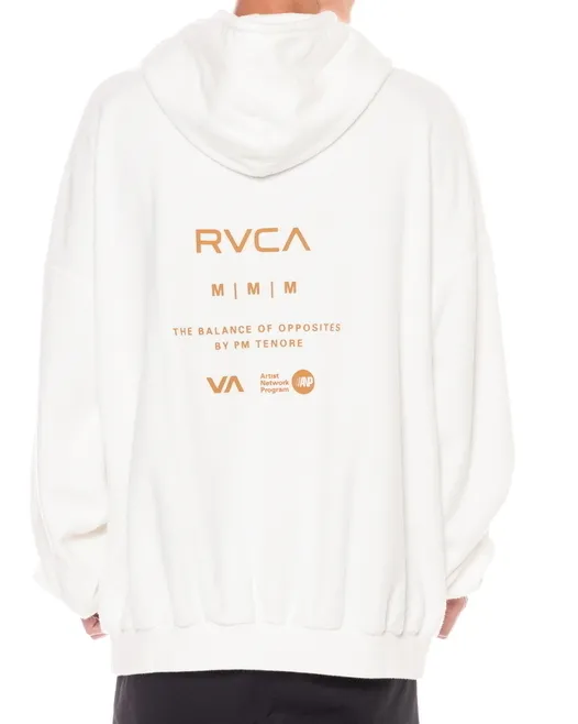 RVCA  |Unisex Long Sleeves Plain Logo Hoodies