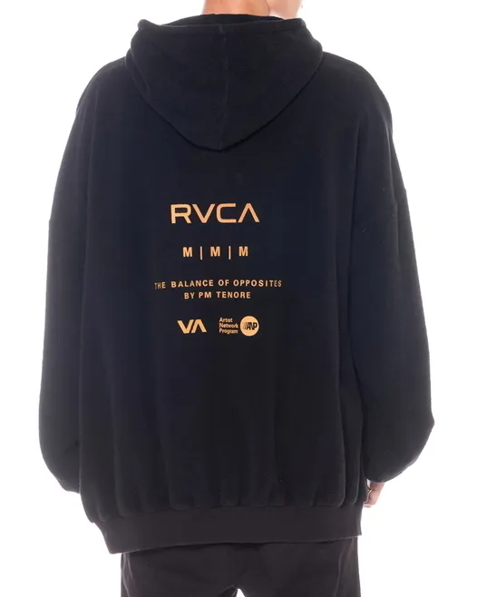 RVCA  |Unisex Long Sleeves Plain Logo Hoodies