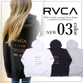 RVCA  |Unisex Long Sleeves Plain Logo Hoodies