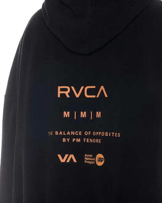 RVCA  |Unisex Long Sleeves Plain Logo Hoodies