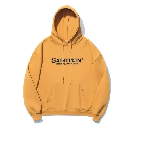 SAINTPAIN  |Unisex Street Style Long Sleeves Logo Hoodies