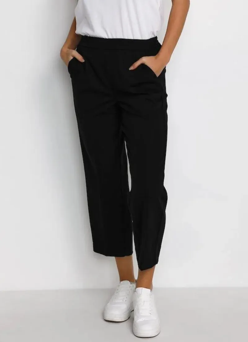 Sakura HW Cropped Pants