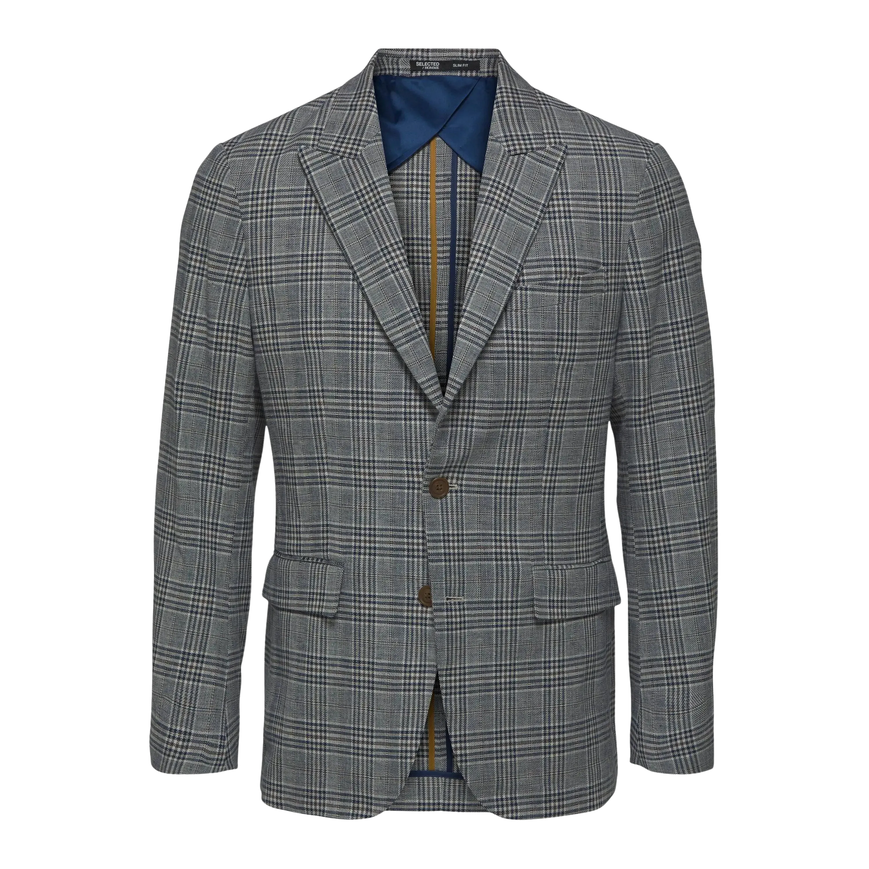 Selected Noah Multi Check Blazer