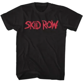 Skid Row Red Logo Shirt