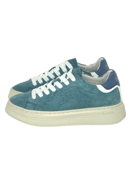 SNEAKERS DONNA AZZURRO GRACE SUADE Z43226