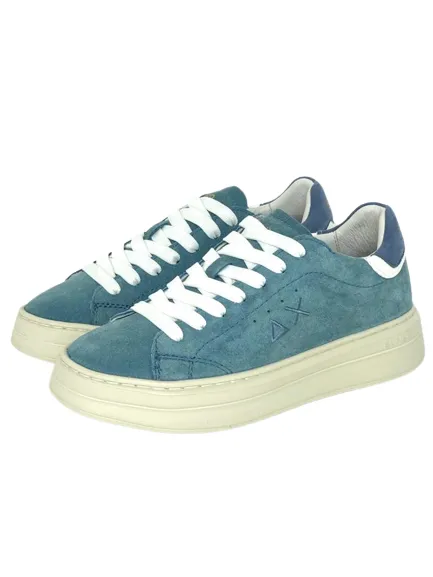 SNEAKERS DONNA AZZURRO GRACE SUADE Z43226