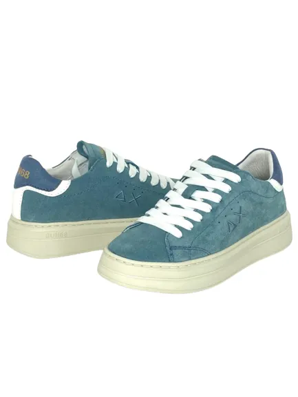 SNEAKERS DONNA AZZURRO GRACE SUADE Z43226