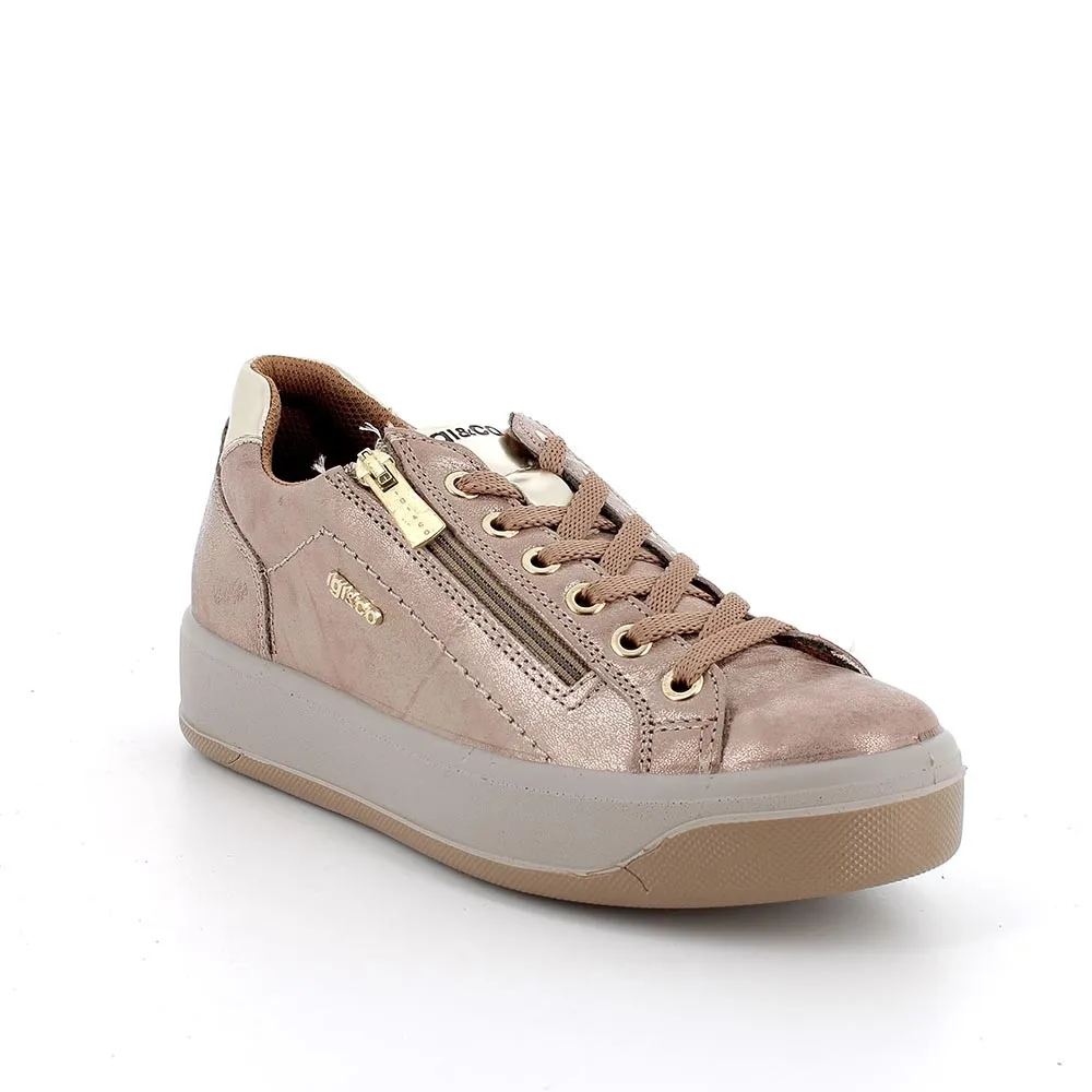 SNEAKERS IGI&CO DONNA CARAMEL LAMINATO 4668855