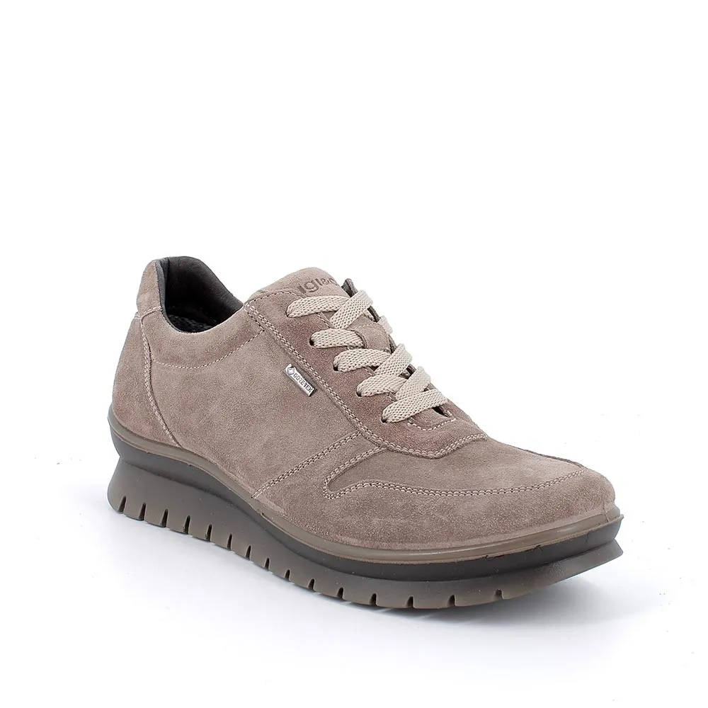 SNEAKERS IGI&CO DONNA GORE-TEX IN PELLE FANGO 4659611