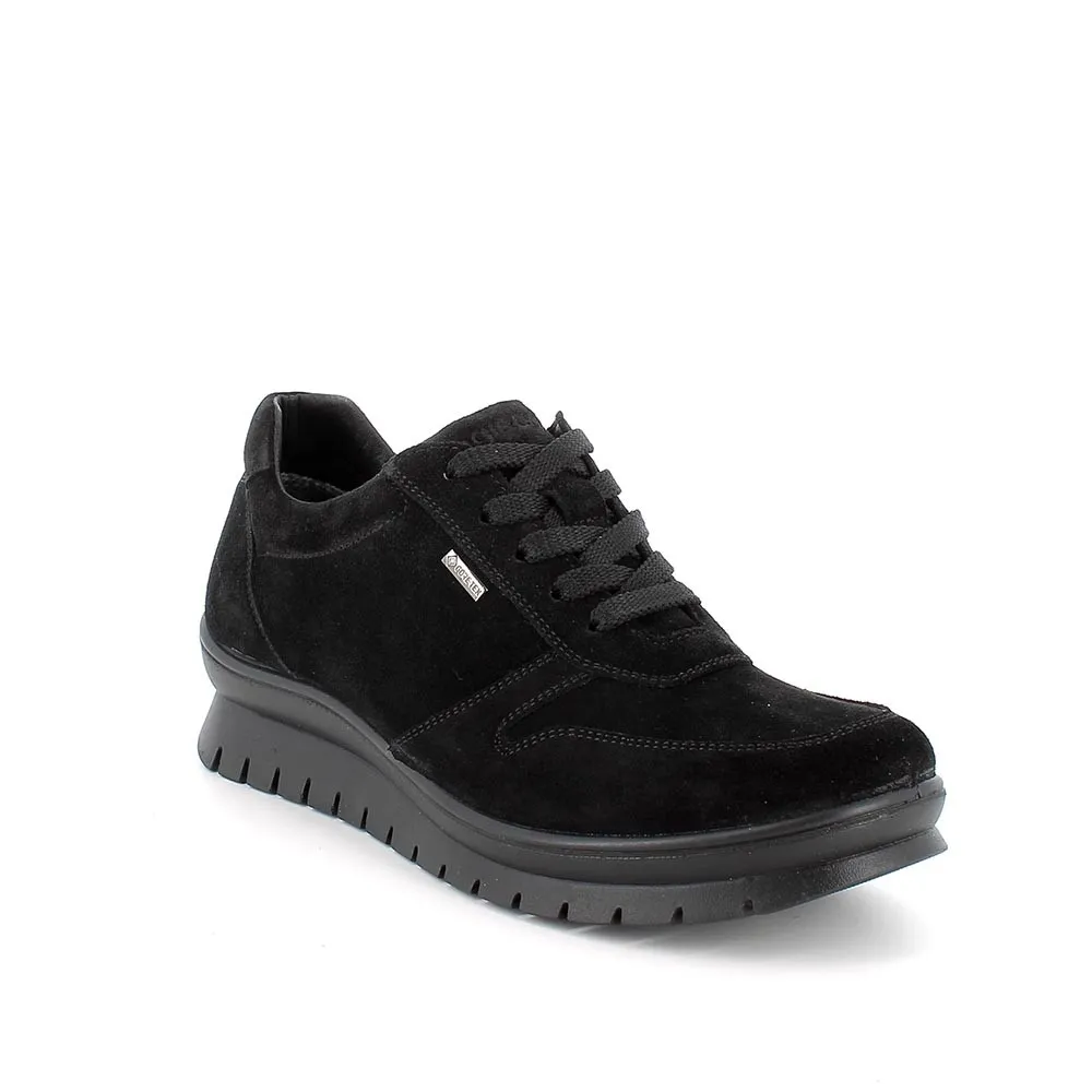 SNEAKERS IGI&CO DONNA GORE-TEX IN PELLE  NERO 4659600