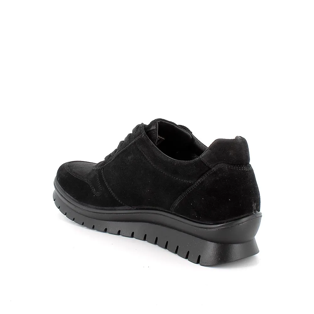 SNEAKERS IGI&CO DONNA GORE-TEX IN PELLE  NERO 4659600