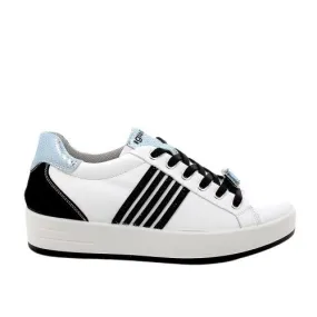 SNEAKERS IGI&CO DONNA NAPPA SOFT BIANCO/NERO 5657222