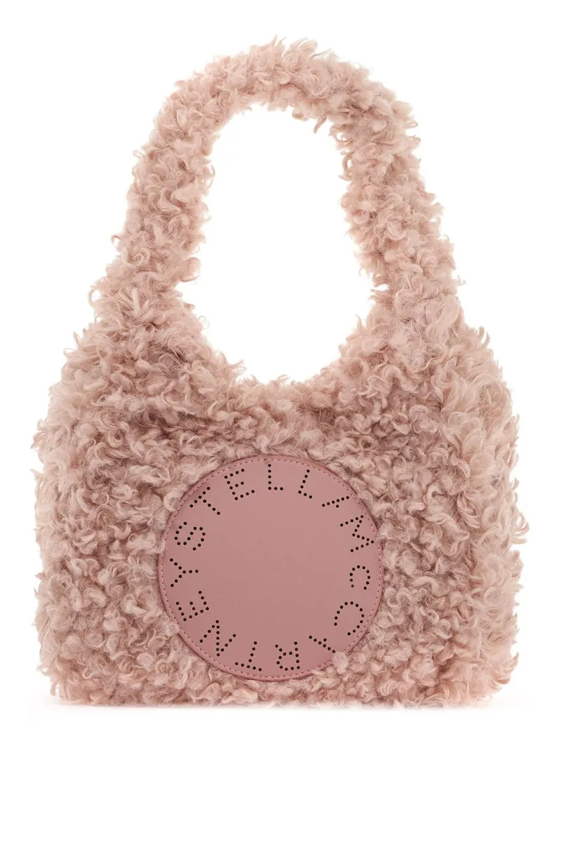 Stella McCartney    Stella Mc Cartney Small Soft Teddy Hobo Tote Bag.