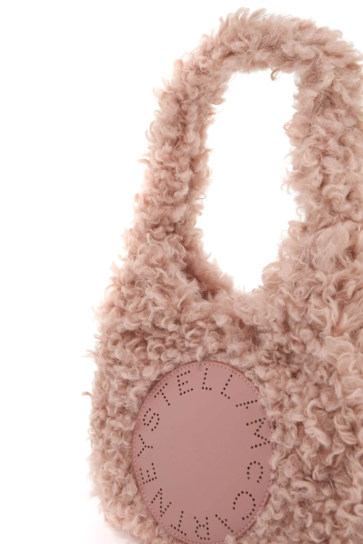 Stella McCartney    Stella Mc Cartney Small Soft Teddy Hobo Tote Bag.