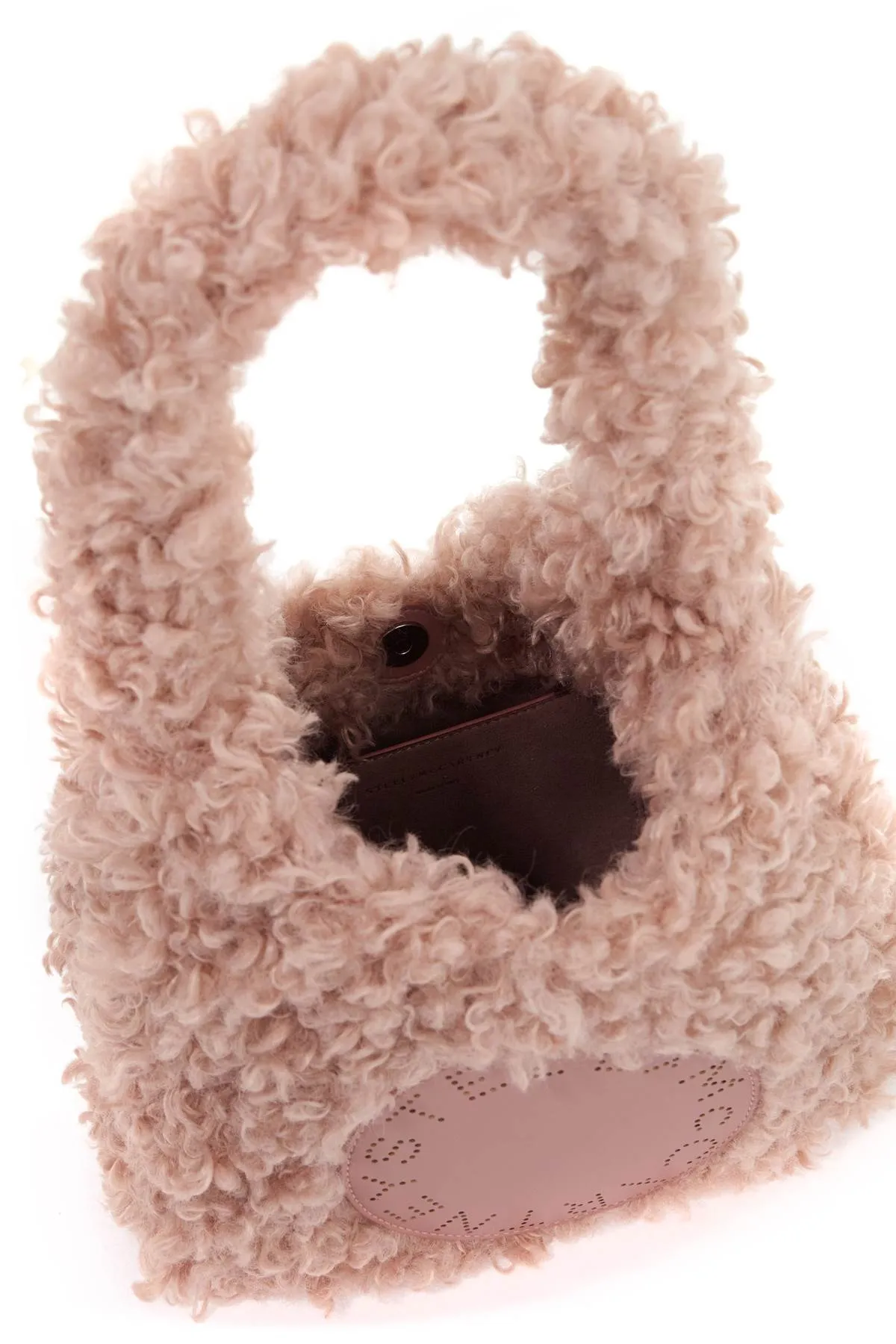 Stella McCartney    Stella Mc Cartney Small Soft Teddy Hobo Tote Bag.