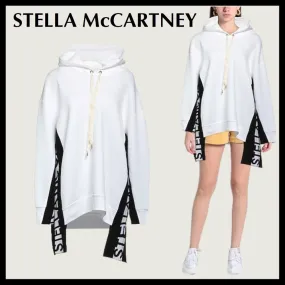 Stella McCartney  |Street Style Long Sleeves Plain Cotton Logo