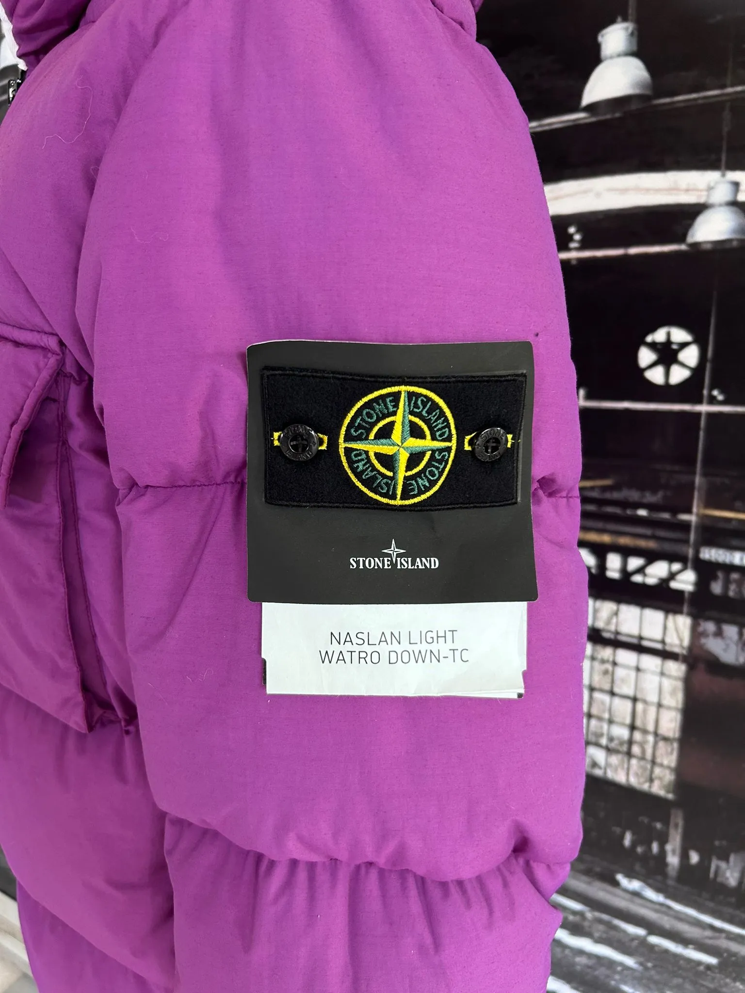 STONE ISLAND NASLAN LIGHT WATRO DOWN-TC JACKET