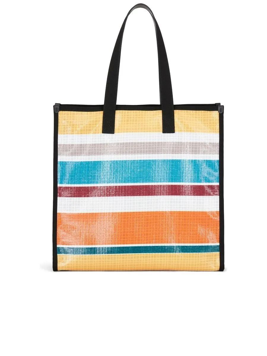 Stripeprint Tote Bag