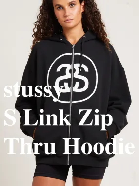 STUSSY  |Sweat Street Style Logo Skater Style Hoodies & Sweatshirts