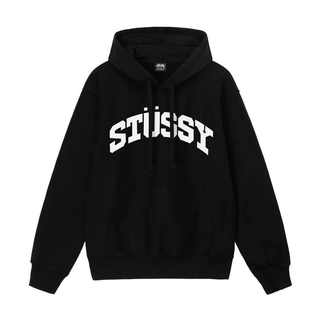 STUSSY  |Unisex Street Style Logo Skater Style Hoodies