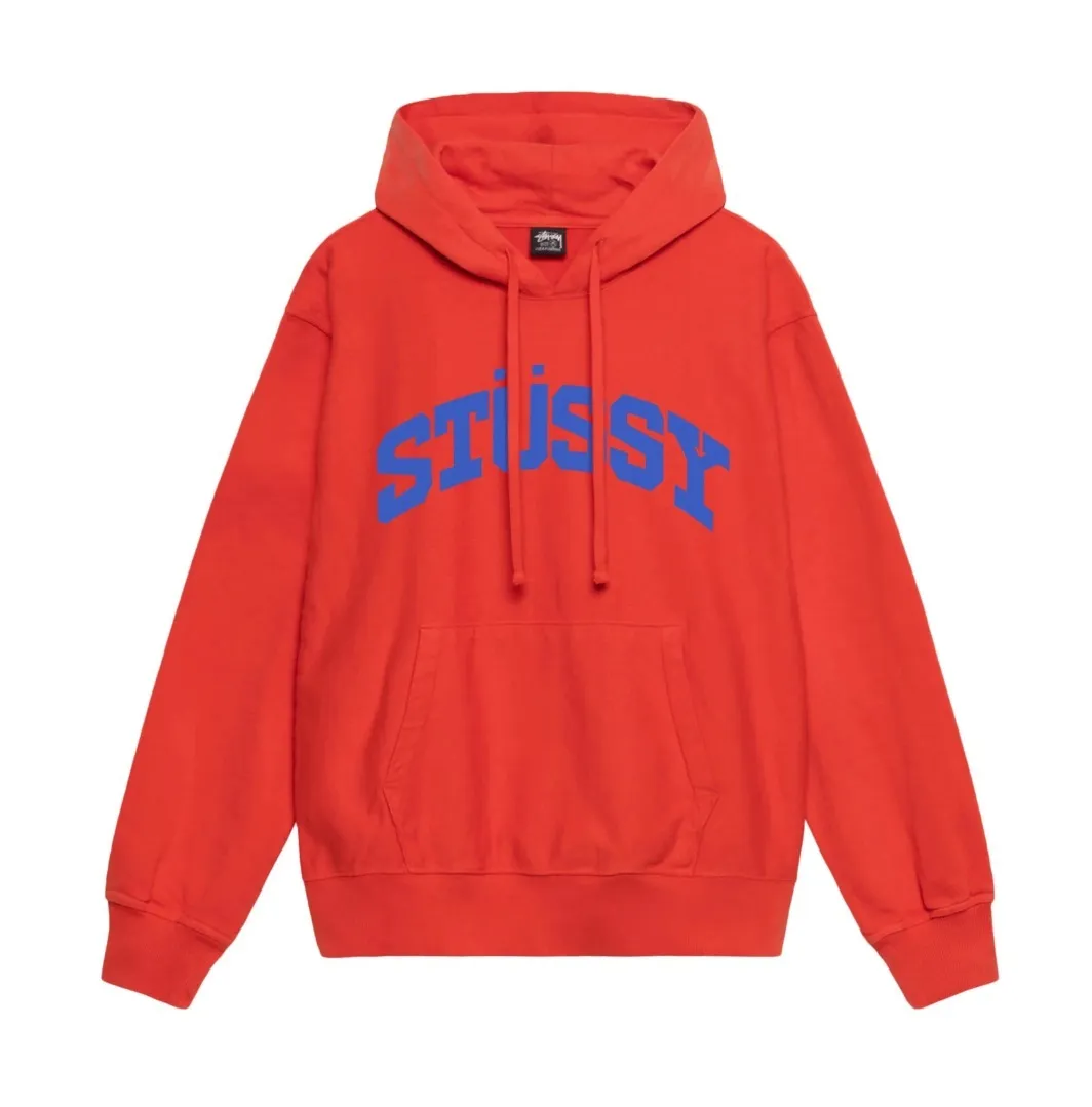 STUSSY  |Unisex Street Style Logo Skater Style Hoodies