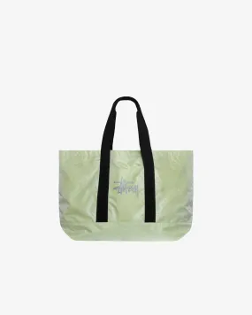 Stüssy  Men's Ripstop Overlay XL Tote Bag Lime 