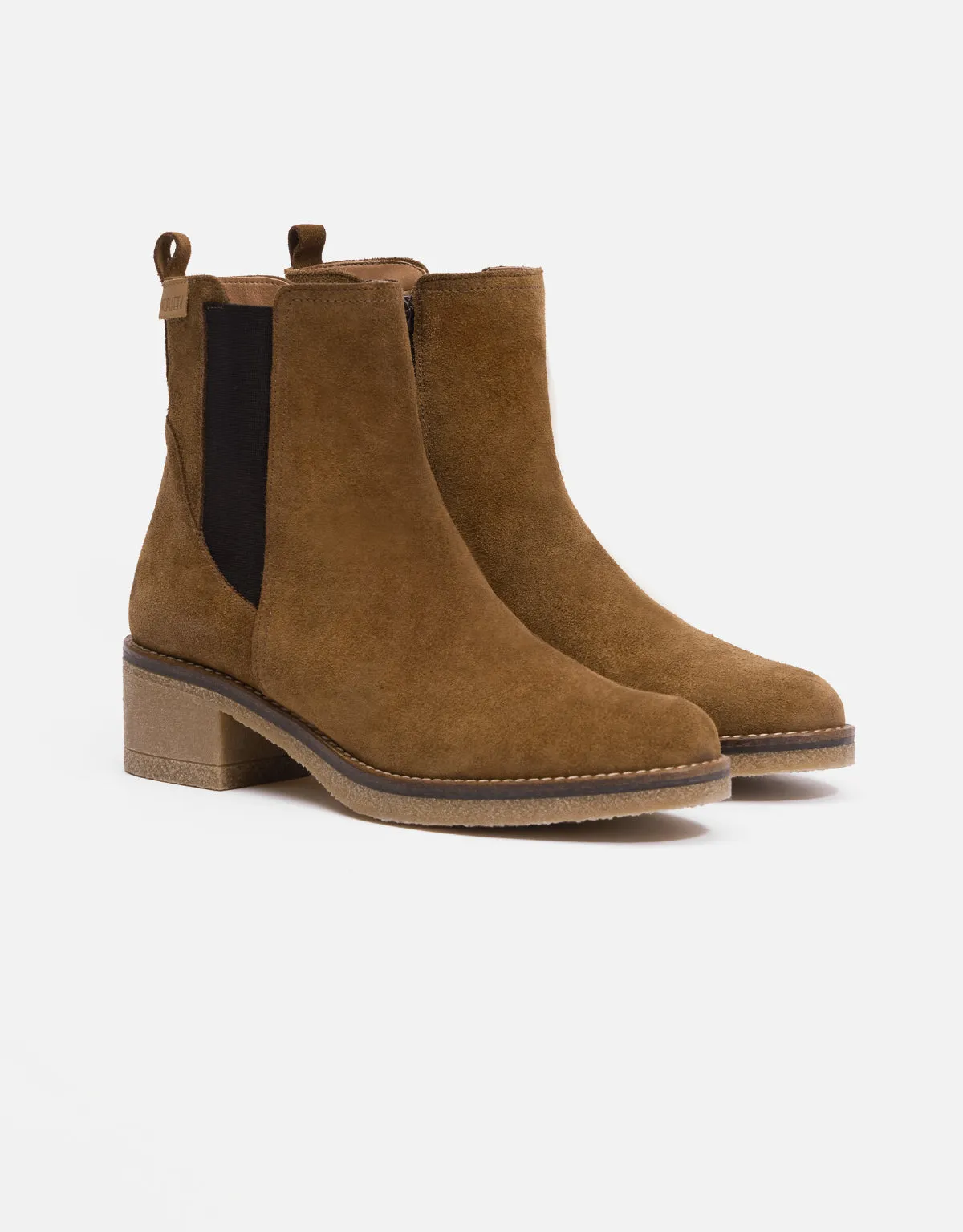 Suede Chelsea Ankle Boots - Bucky