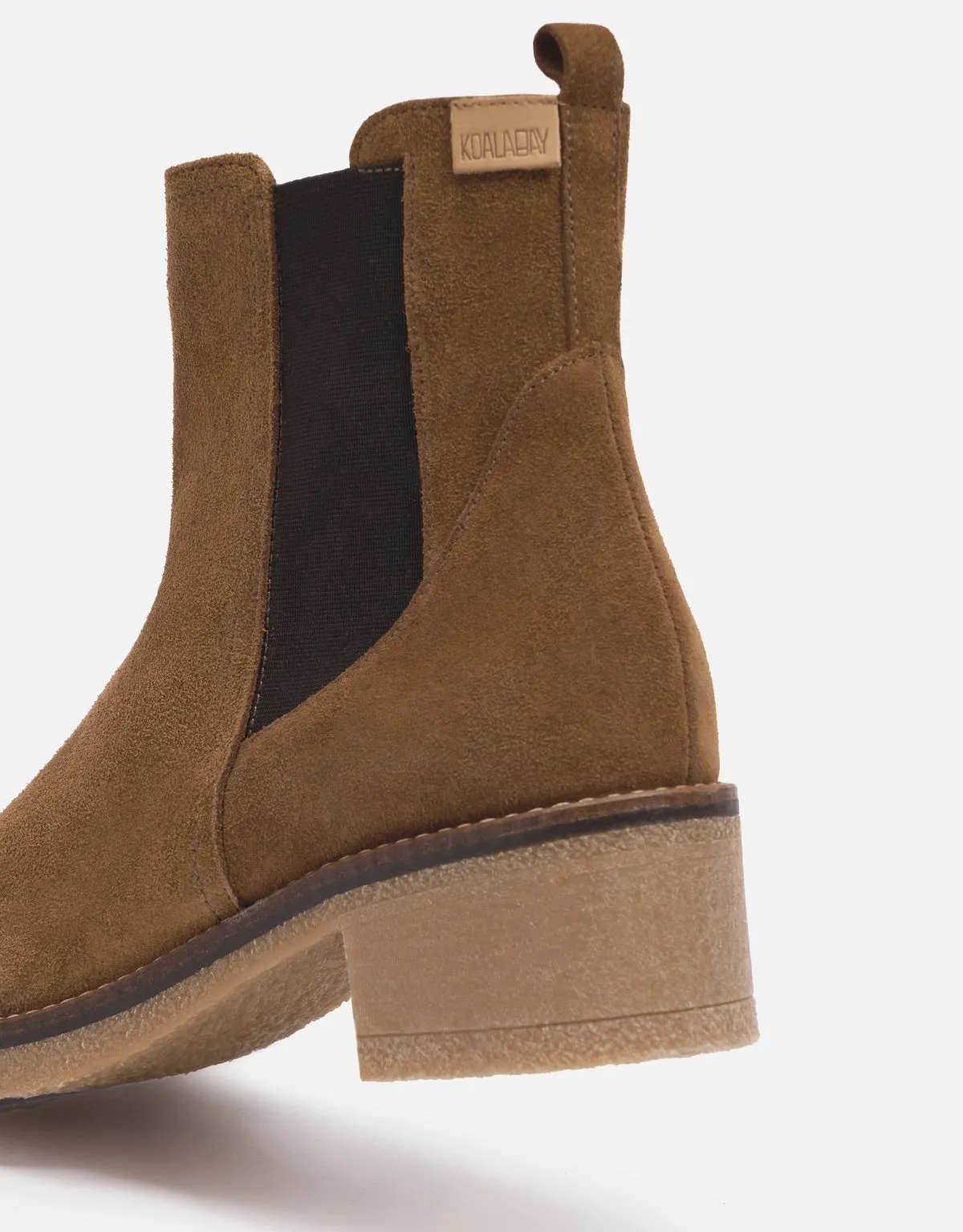 Suede Chelsea Ankle Boots - Bucky