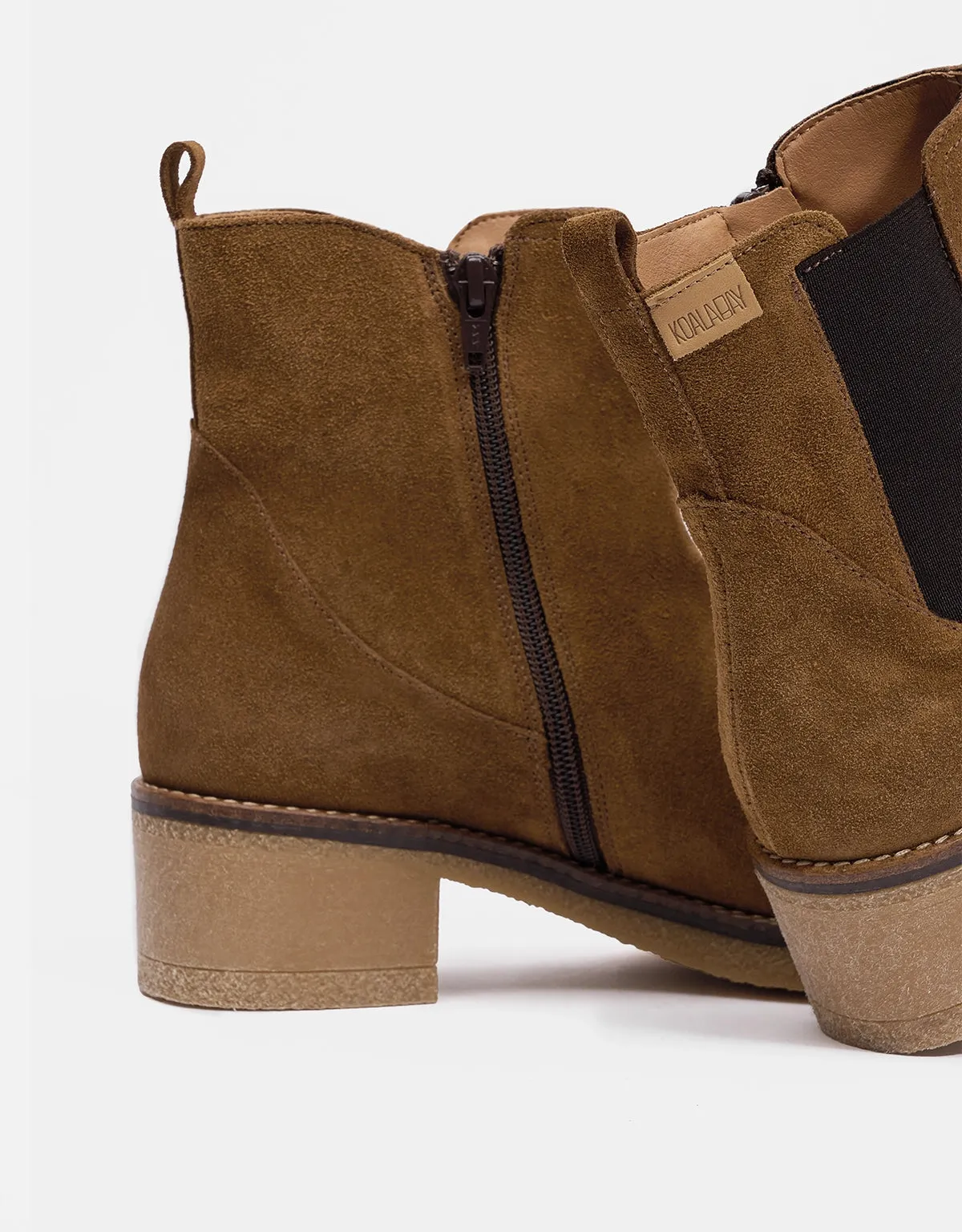 Suede Chelsea Ankle Boots - Bucky