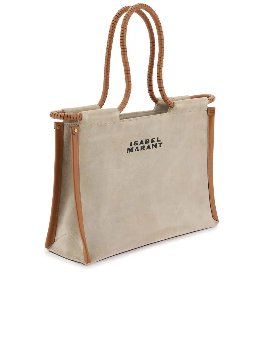 Suede Toledo Tote Bag