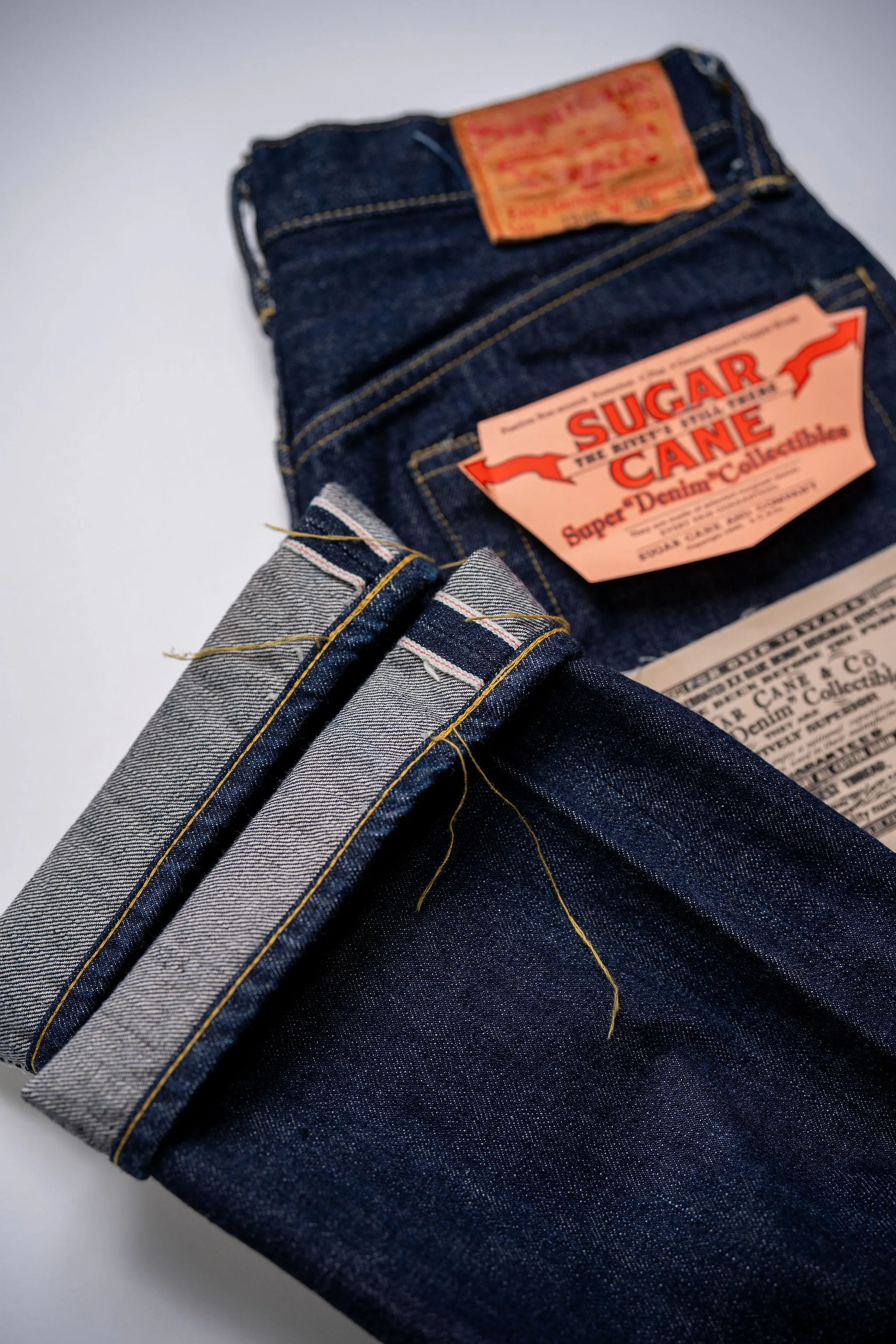 Sugar Cane 1946 Model - Super Denim Collectibles #07 13.5oz Blue Denim