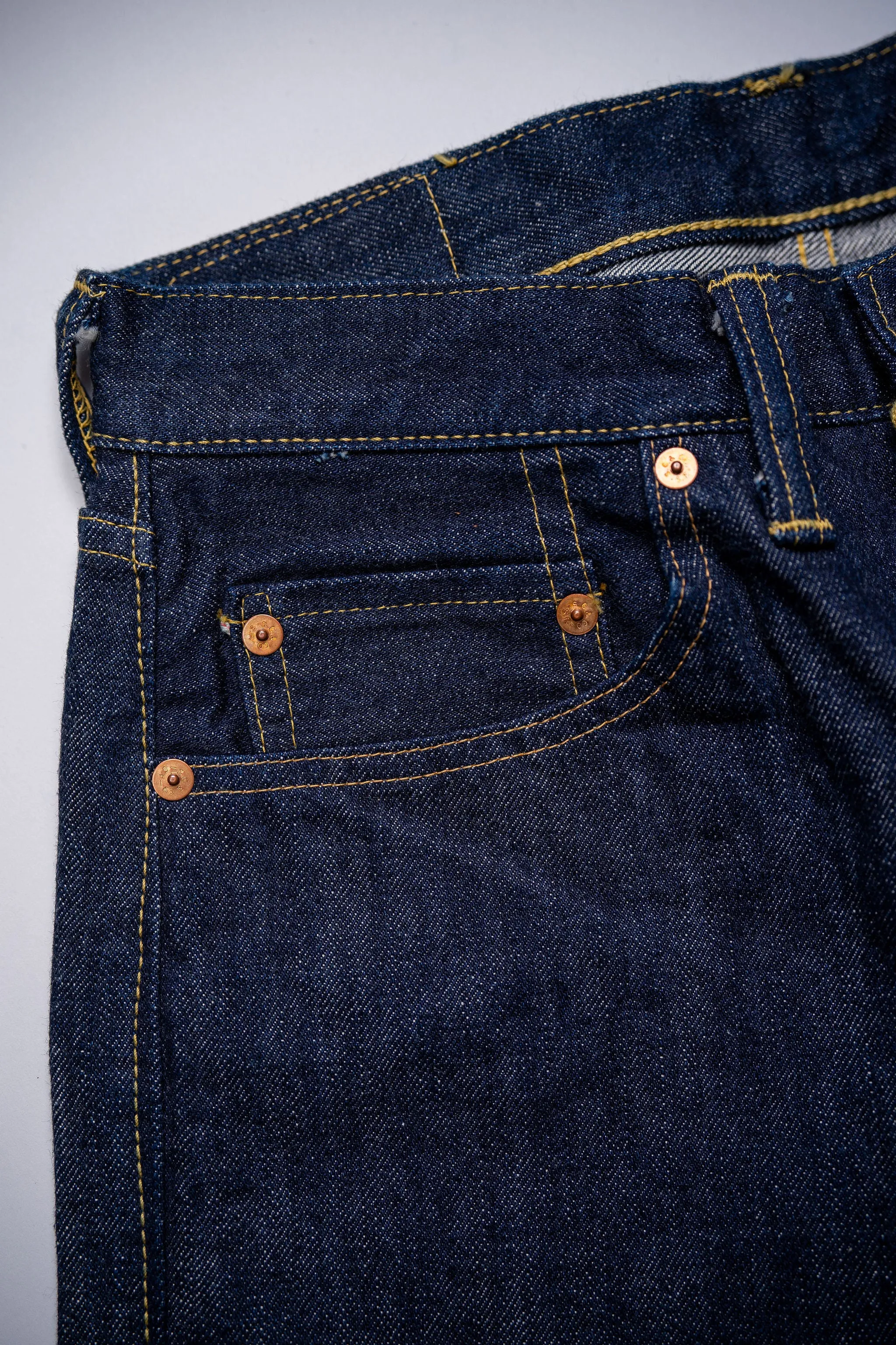 Sugar Cane 1946 Model - Super Denim Collectibles #07 13.5oz Blue Denim