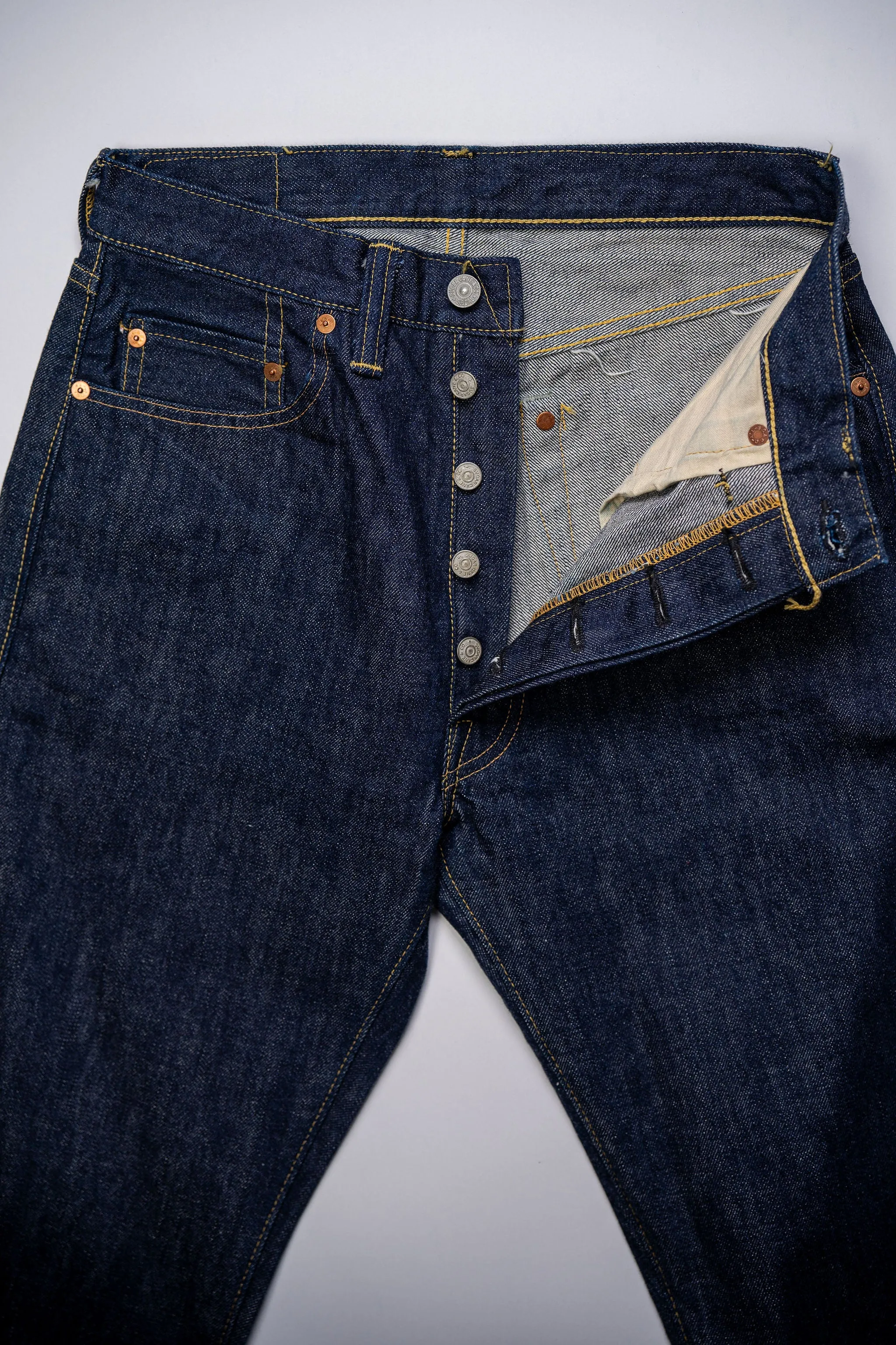 Sugar Cane 1946 Model - Super Denim Collectibles #07 13.5oz Blue Denim