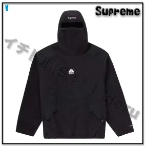 Supreme  |Unisex Street Style Logo Skater Style Hoodies