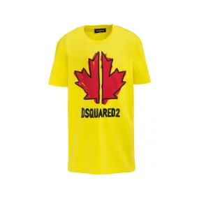 T-SHIRT COOL FIT Bambino Giallo