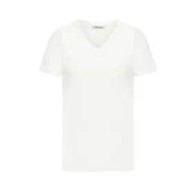 T-SHIRT QUITO Donna Bianco Seta