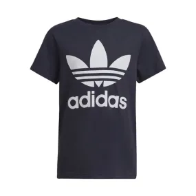 T-SHIRT TREFOIL Bambino Shadow Navy White