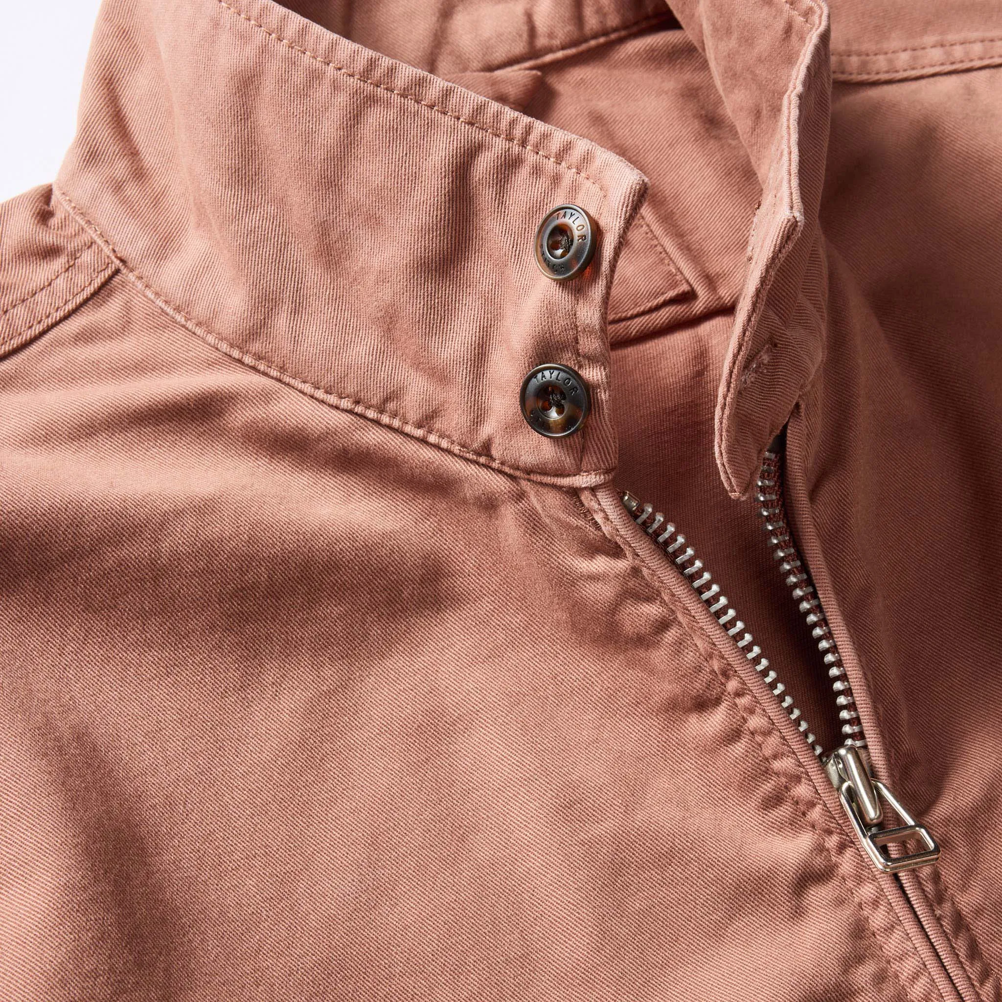 The Flint Jacket in Faded Brick Foundation Twill