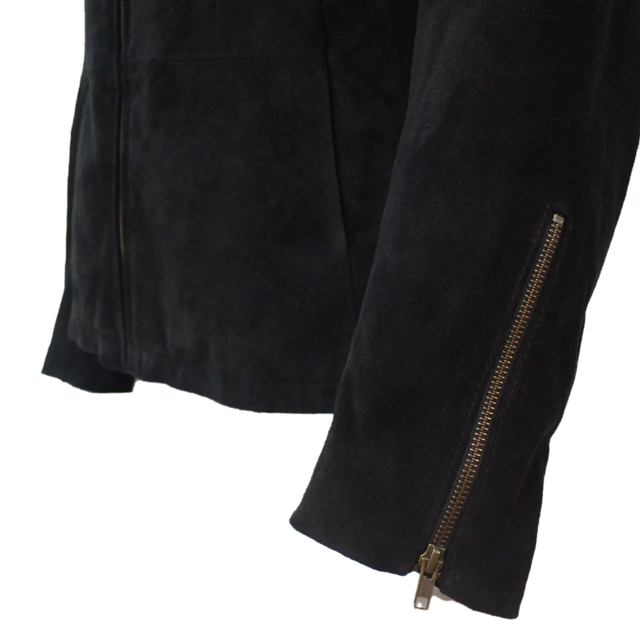 The James Bond Black  London Jacket - Spectre style, Made with Soft Black  Suede