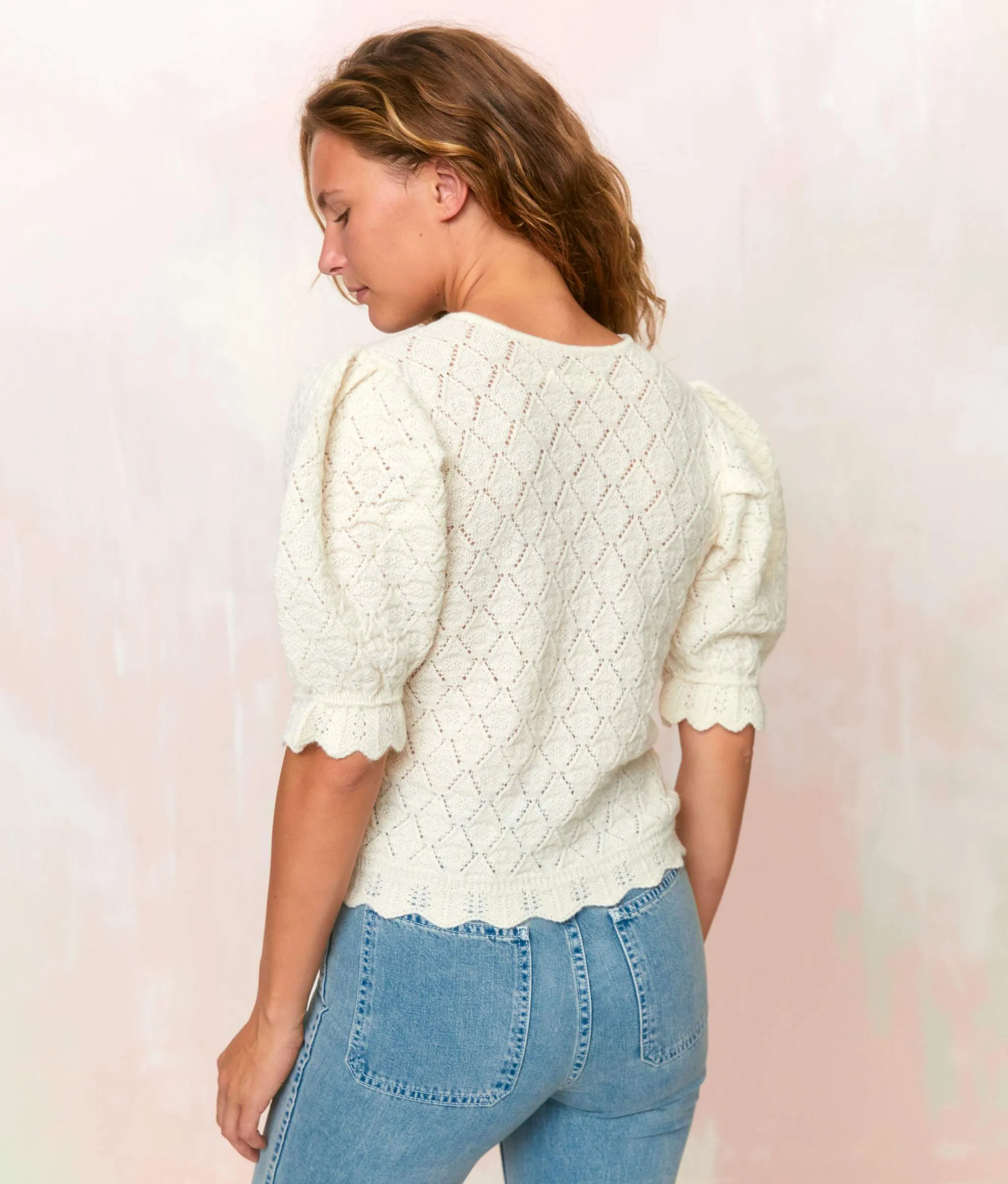 The Logan Sweater | Creme