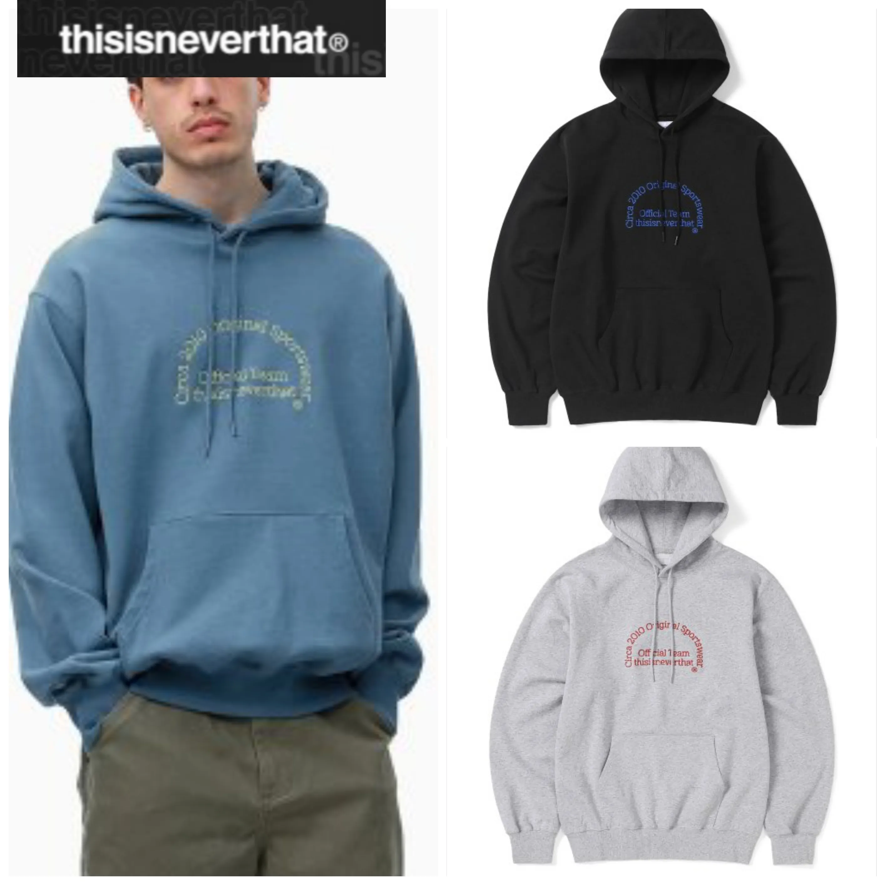 thisisneverthat  |Unisex Street Style Hoodies