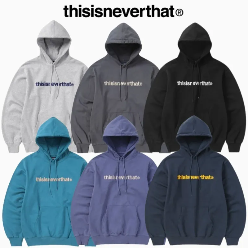 thisisneverthat  |Unisex Street Style Long Sleeves Plain Logo